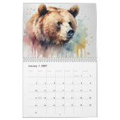Waterverf Zoo Vrienden Kalender (Jan 2027)