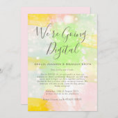 Waterverf Zoom Weddenschap Kaart (Voorkant / Achterkant)