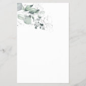 Waterverf Zouden ze liever een douchecaart hebben? Flyer (Achterkant)