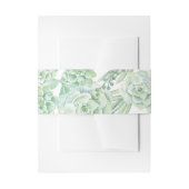 waterverf zuigbuikband uitnodigingen wikkel (Voorkant Voorbeeld)