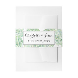 waterverf zuigbuikband uitnodigingen wikkel