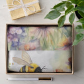 Waterverf Zuivel Koe met Bloemen Decoupage Tissuepapier (Geschenk)