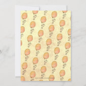 Waterverf Zwangerschap Baby baby Zwangerschap Aankondiging (Achterkant)