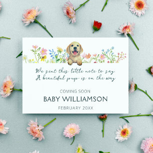 Waterverf Zwangerschap Zwangerschap Briefkaart