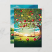 Waterverf zwangerschapsaankondiging (Voorkant / Achterkant)