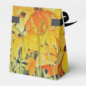 Waterverf Zwart-Eyed Susan Gift Box Bedankdoosjes (Achterkant)