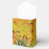 Waterverf Zwart-Eyed Susan Gift Box Bedankdoosjes (Geopend)