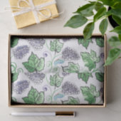 Waterverf Zwarte Druivenwijnstokken en Vlinders Tissuepapier (Geschenk)