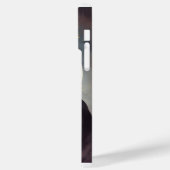  WATERVERF ZWARTE KAT MET VOLLEDIGE MOON Case-Mate iPhone CASE (Achterkant / Links)