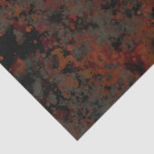 Waterverf zwarte rode grijze verf plastic Abstract Tissuepapier (Detail)