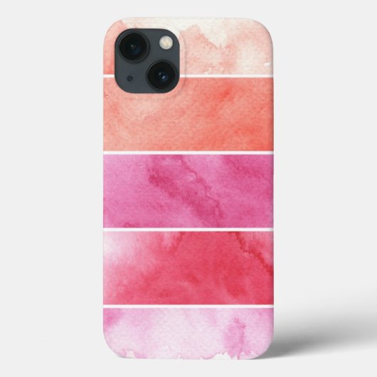 waterverfbanners achtergrond voor je ontwerp Case-Mate iPhone case (Achterkant)