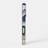 Waterverfbergen Persoonlijke Naam iPhone 16 Hoesje (Rechterkant)