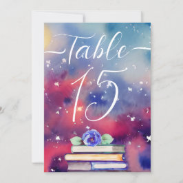 Waterverfboeken Paars & Roze Whimsical Bruiloft