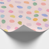 Waterverfconfetti Cadeaupapier (Hoek)