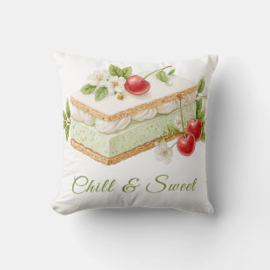 Waterverfdag ijs-sandwichdag kussen