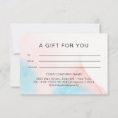 Waterverfinkt giftcertificaat (Achterkant)
