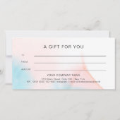 Waterverfinkt giftcertificaat (Achterkant)