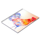 Waterverfkip Vogel Jongens Notitieboek (Linkerzijde)