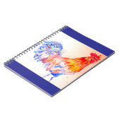 Waterverfkippenvogel Jongens Notitieboek (Linkerzijde)