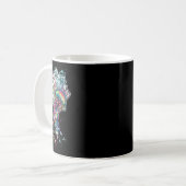 Waterverfkwal Chakra Zee Dier Yoga Boho A Koffiemok (Voorkant links)