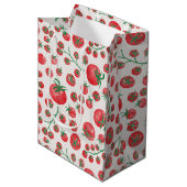 Waterverfpatroon Tomaat Medium Cadeauzakje (Voorkant Gekanteld)