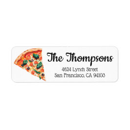 waterverfpizza  etiket
