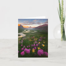 Waterverfrivier en bloemen aanpasbaar