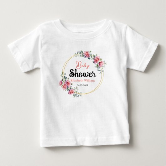 Waterverfrozen & Eucalyptus Baby Shower (Voorkant)