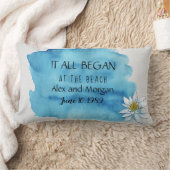 waterverfspatten op houten romantiek kussen (Deken)