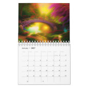 Waterverfte tuinen kalender (Jan 2027)