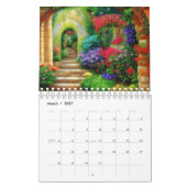 Waterverfte tuinen kalender (Mar 2027)