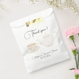 Waterverfteapartij Bruidsdiner Bedankt Bedankzakje