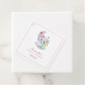 Waterverfteepartij Bruidsuitnodiging Bedankjes Labels (In situ)