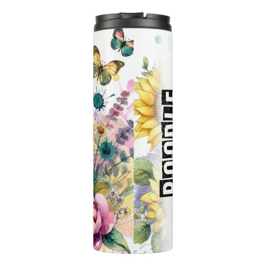 Waterverftuin van Poedel Thermosbeker (Achterkant)