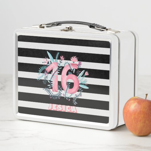 Waterverven Bloemen en nummers (In situ)