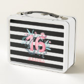 Waterverven Bloemen en nummers (Achterkant)