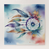 Waterverven Dreamcatcher Legpuzzel (Horizontaal)