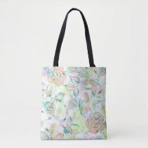 Waterverven Handverf Rozen