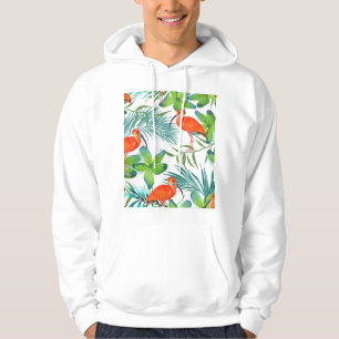 Waterverven:  naadloos patroon. hoodie