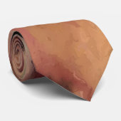 Waterverven najaar stropdas (Opgerold)