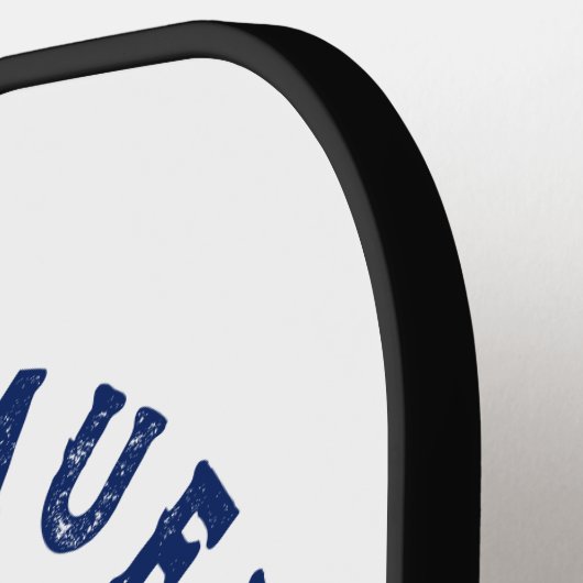 Waterverven Retro Sugar Skull Dea De Los Muertos Pickleball Paddle (Links Detail)