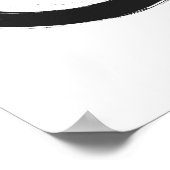 Waterverven ronddraaien poster (Hoek)