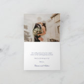 Waterverven Seashell Koralen Zomerbruiloft Bedankkaart (Binnen)