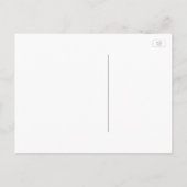  Waterverven Strand Elegant Save the Date Aankondigingskaart (Achterkant)