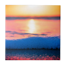 Waterverven, strand en zee, lucht