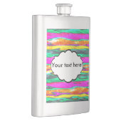 Waterverven strepen flacon (Rechts)