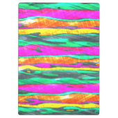 Waterverven strepen klembord (Achterkant)