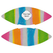 Waterverven strepen textuur american football (Panelen)