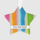 Waterverven strepen textuur ornament (achterkant)