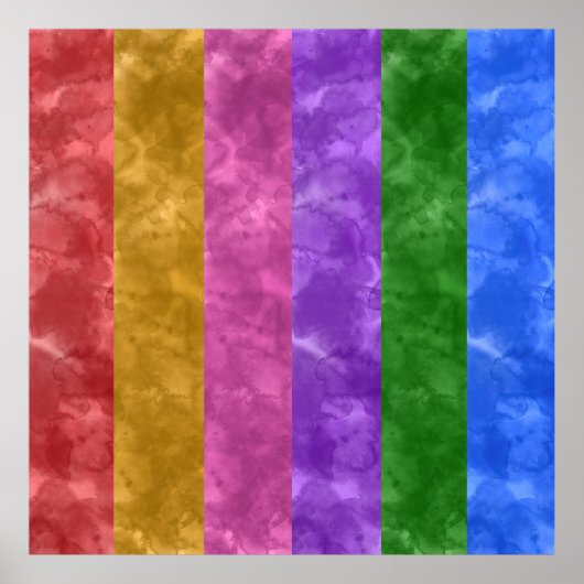 Waterverven testen poster (Voorkant)